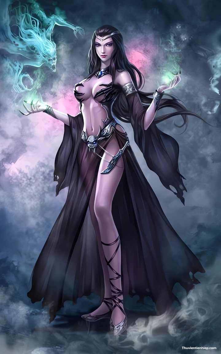 Tướng mạo nhân dạng của Hồ Liệt Na qua 1 Fan Art - Thư Viện Tiên Hiệp