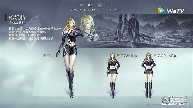 Thiết lập nhân vật Janet (Jeanette) - Thư Viện Tiên Hiệp